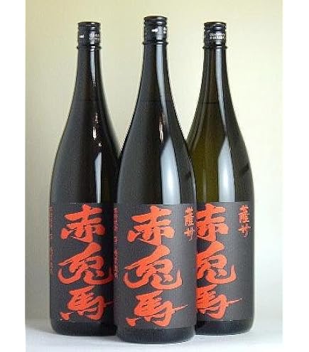 Amazon.co.jp: 【飲み比べセット】赤兎馬 1.8L 3本＋紫の赤兎馬1.8L 3